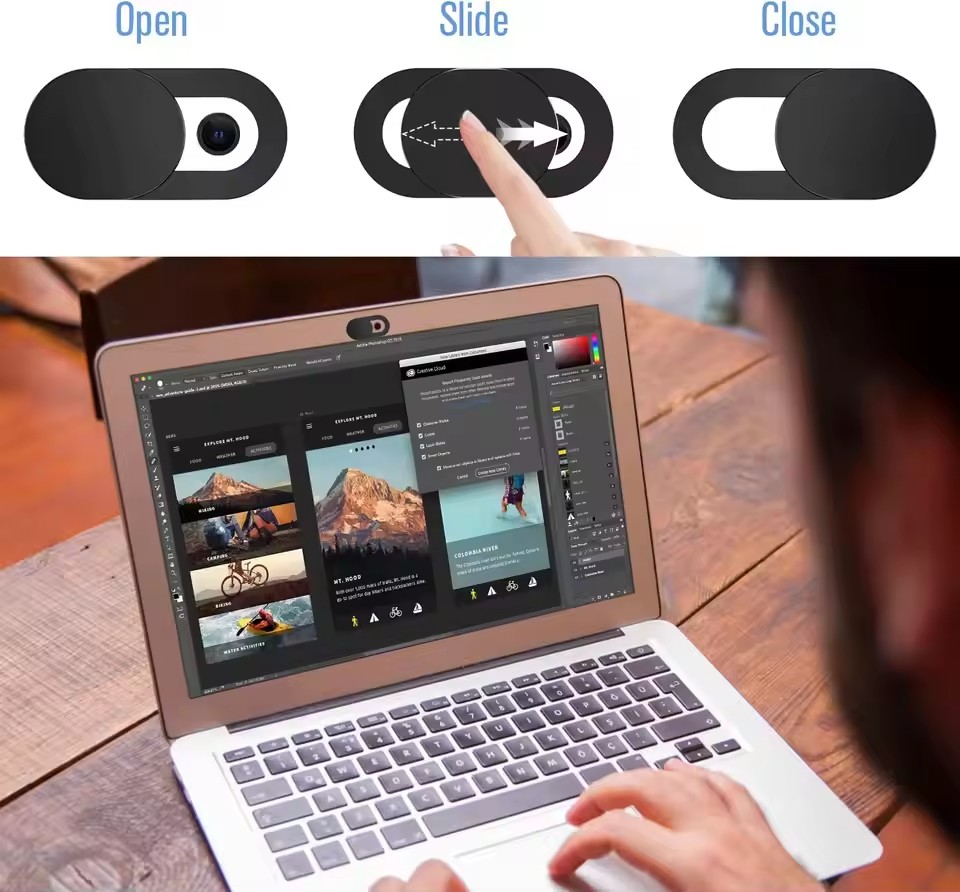 Webcam Cover Laptop Camera Sli - огляд і ціна Camera Lens Protector