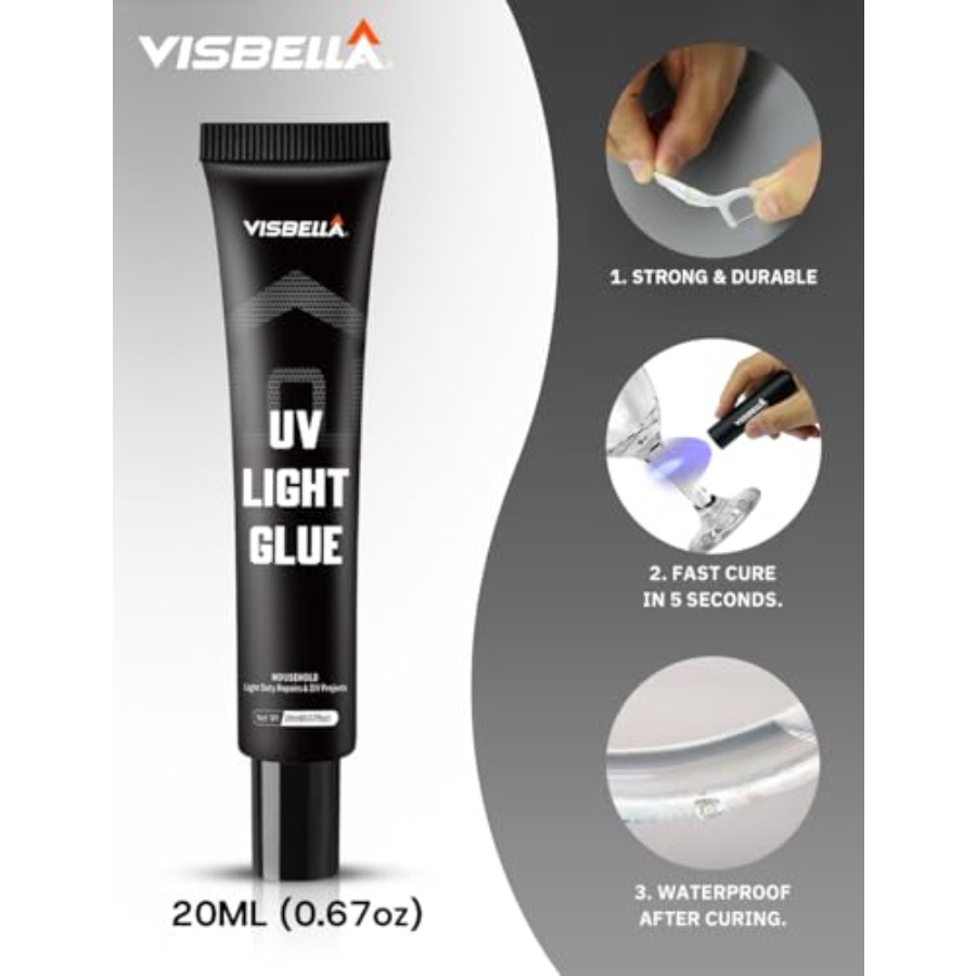 UV Light Glue Resin Kit with L - огляд і ціна Liquid Uv Glue Kit