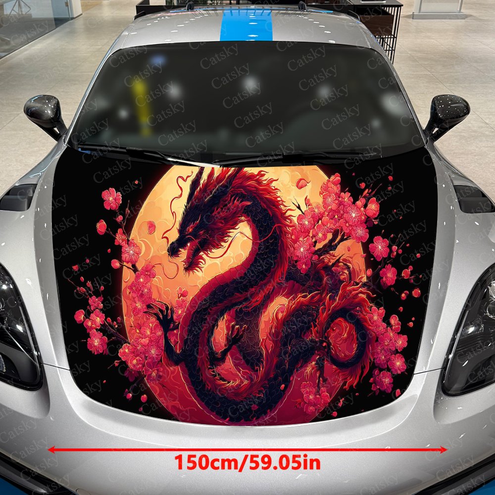 Full Moon Sakura Dragon Car Vi - огляд і ціна Full Cover Adhesive
