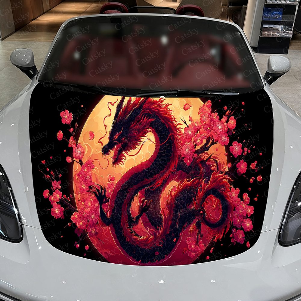 Full Moon Sakura Dragon Car Vi - огляд і ціна Full Cover Adhesive