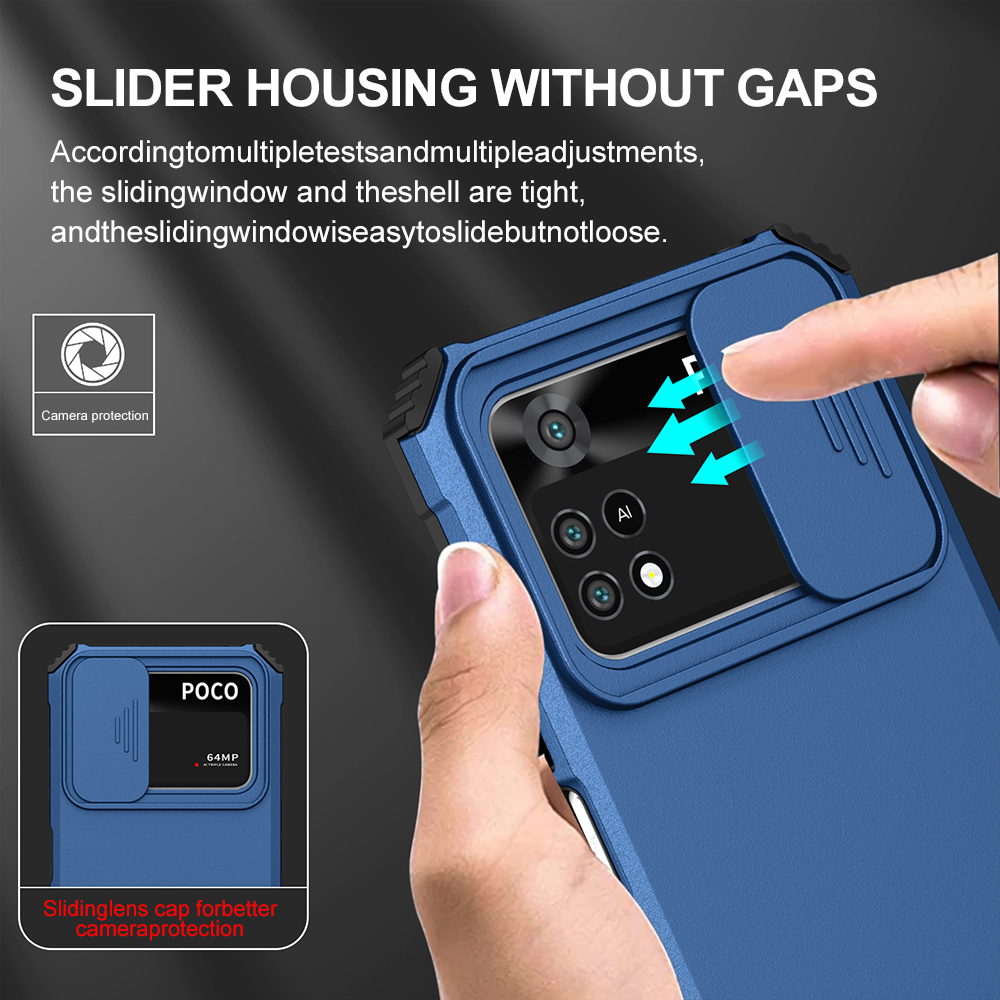 Shockproof Phone Case For Xiao - огляд і ціна Camera Lens Protector