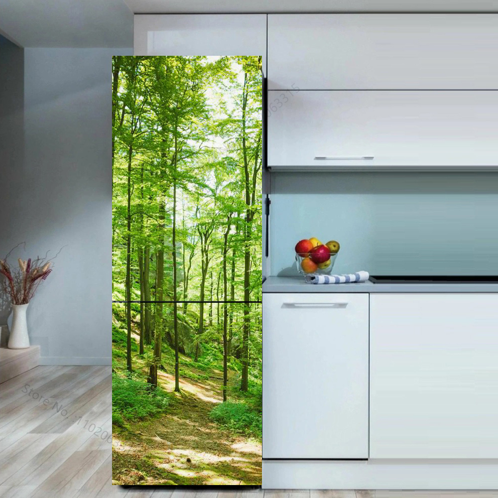 Seaside Beach Fridge Sticker D - огляд і ціна Full Cover Adhesive