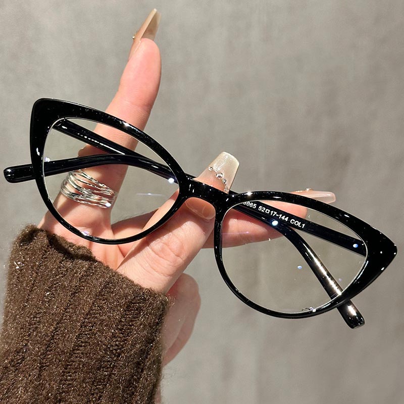 Small Cat Eye Eyeglasses Women - огляд і ціна Anti Blue Light Film