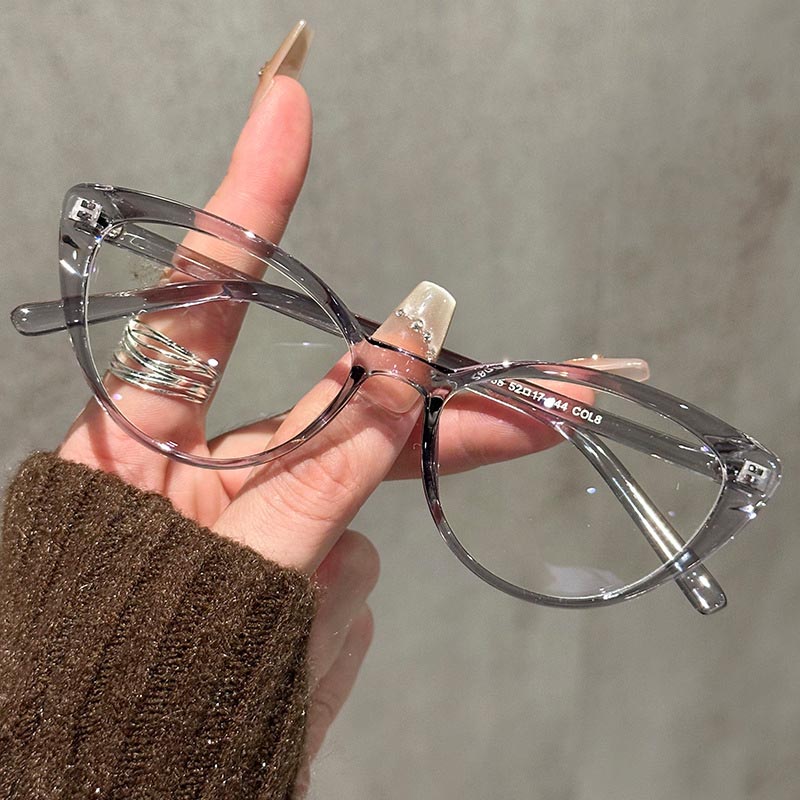 Small Cat Eye Eyeglasses Women - огляд і ціна Anti Blue Light Film