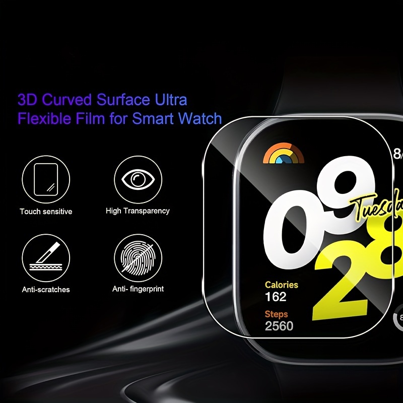 3-5Pcs Premium Tempered Glass  - огляд і ціна Smartwatch Screen Film