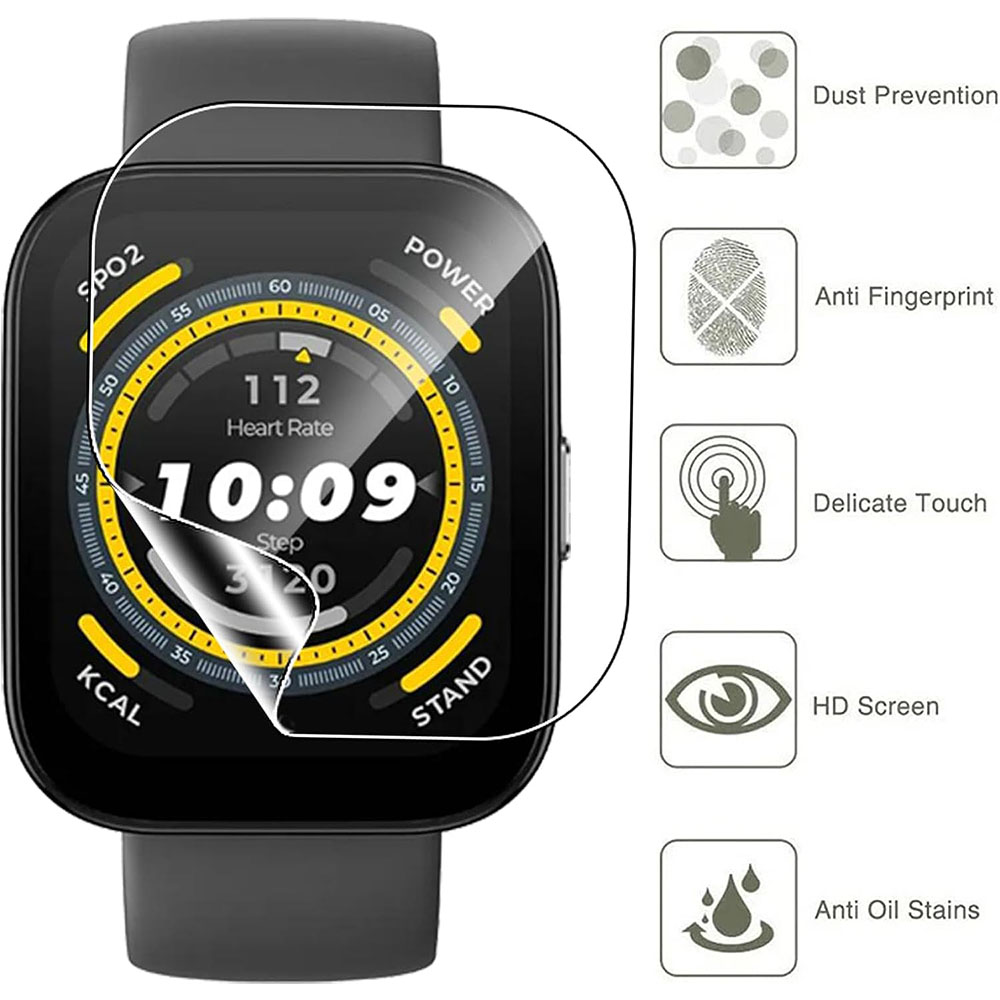 3PCS Clear HD Film Screen Prot - огляд і ціна Smartwatch Screen Film