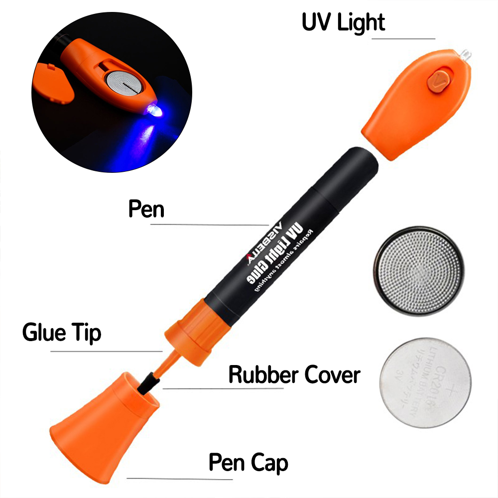 Fix Liquid Glue Metal Plastic  - огляд і ціна Liquid Uv Glue Kit