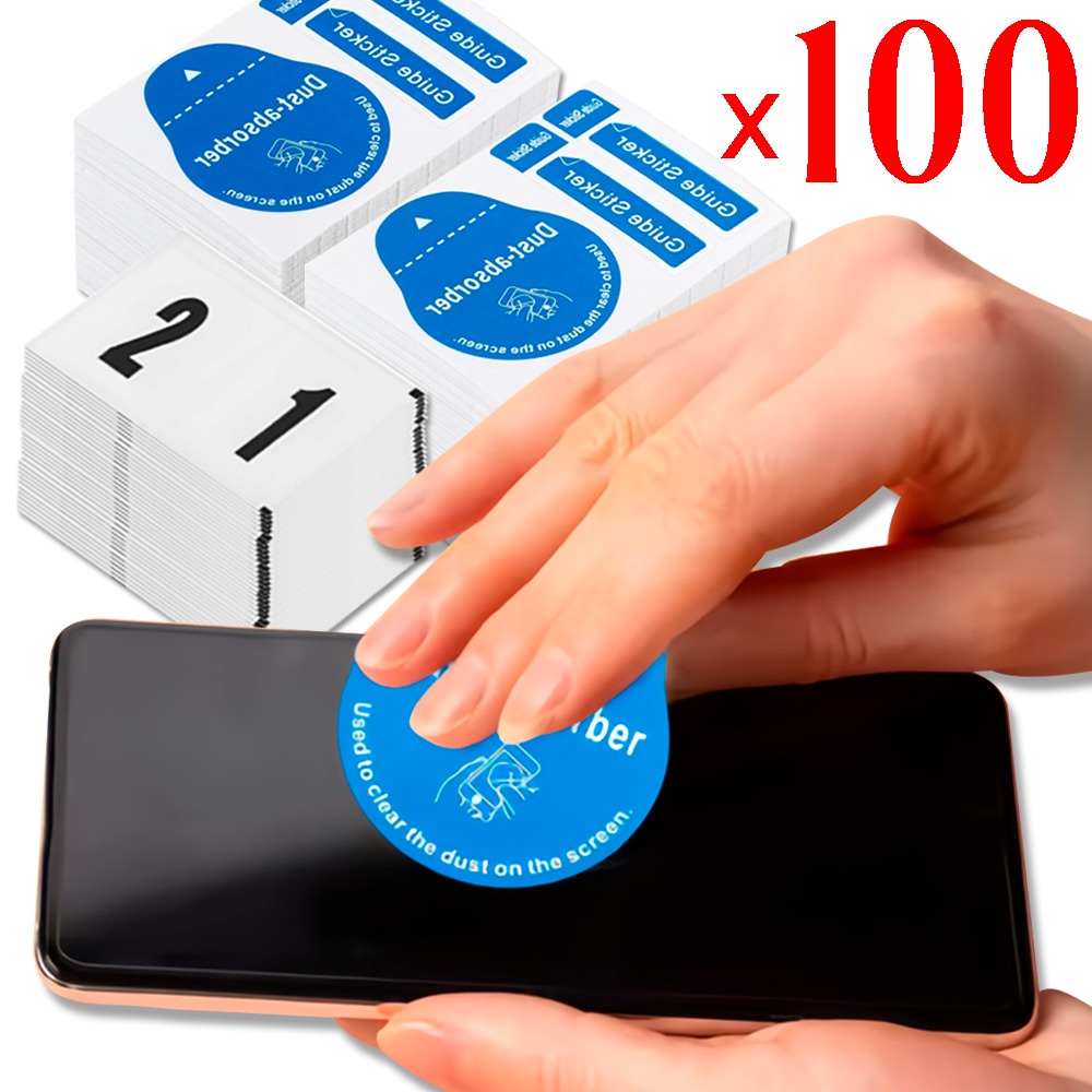 100/1Pcs Dust Removal Mobil Ph - огляд і ціна Dust Removal Sticker