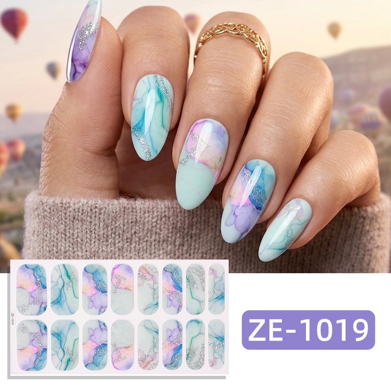 16Tips Glitter Marble Full Cov - огляд і ціна Full Cover Adhesive