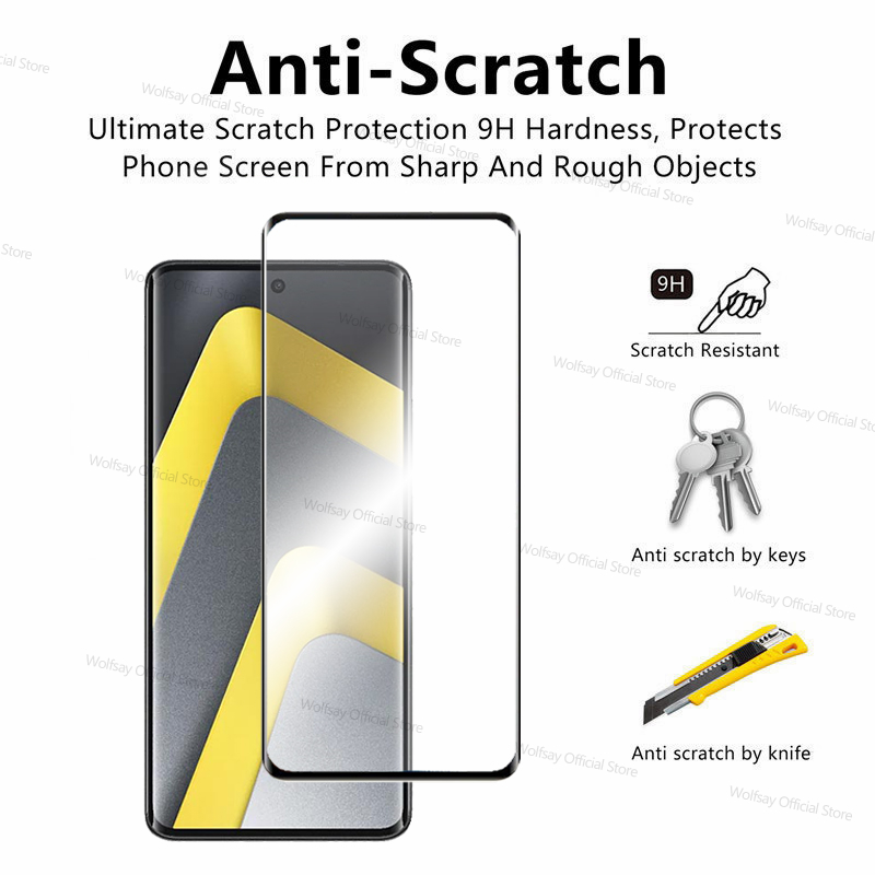 3/2/1 PCS 3D Curved Edge Glass - огляд і ціна Curved Edge Screen