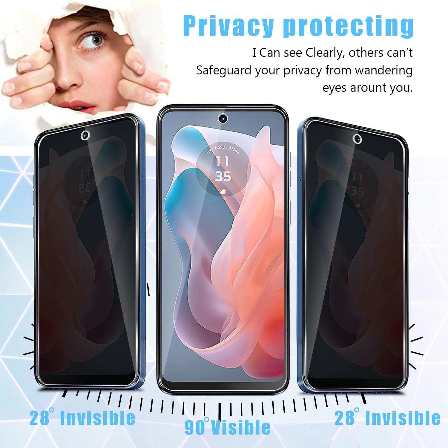2 PACK Privacy Filter Tempered - огляд і ціна Privacy Filter 2Pack