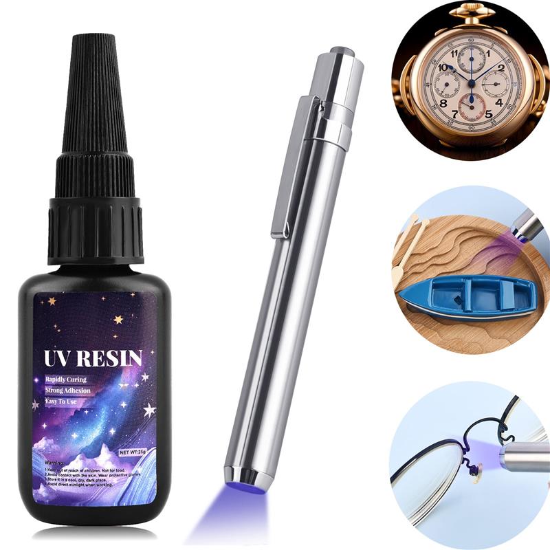 UV Bonding Welding Glue Kit Fi - огляд і ціна Liquid Uv Glue Kit