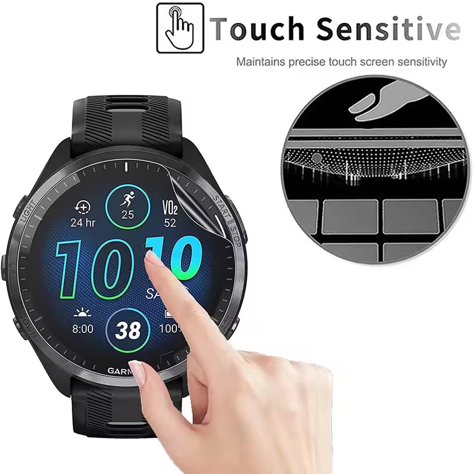 3Pcs Soft HD Hydrogel Protecti - огляд і ціна Smartwatch Screen Film