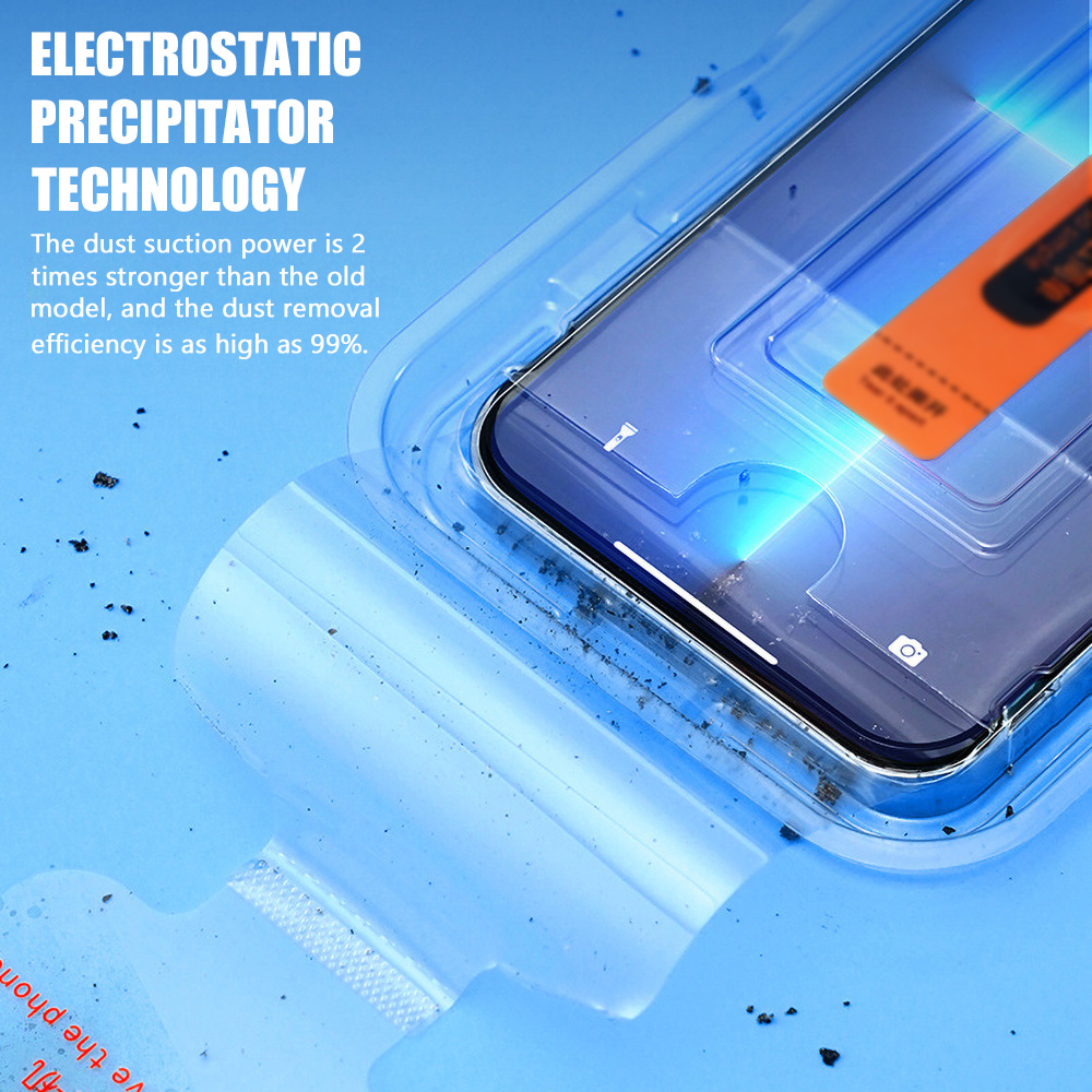 3PCS ฟิล์มกระจกนิรภัยป้องกันฝุ - Phone Accessories Online Store บทวิจารณ์และราคา