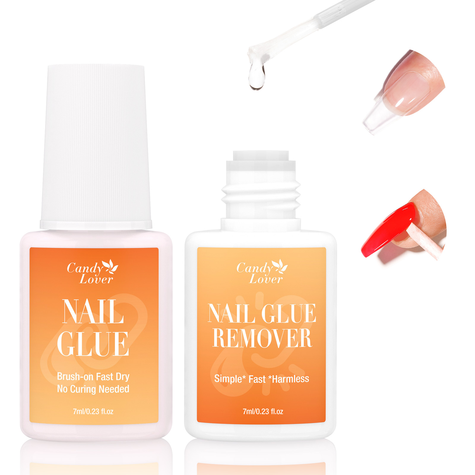 Super Strong Nail Glue Remover - огляд і ціна Liquid Uv Glue Kit