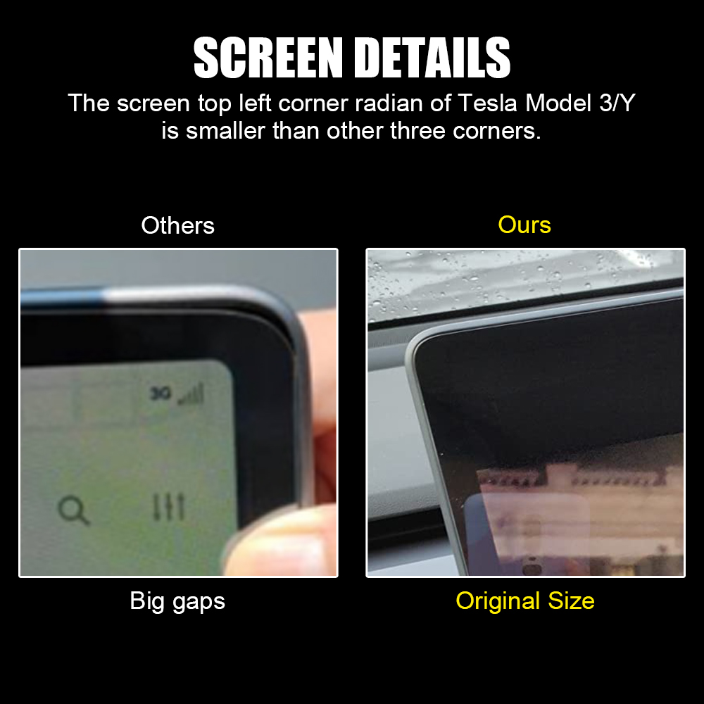 For Tesla Model 3/Y 2021 Matte - огляд і ціна Matte Anti Glare Screen